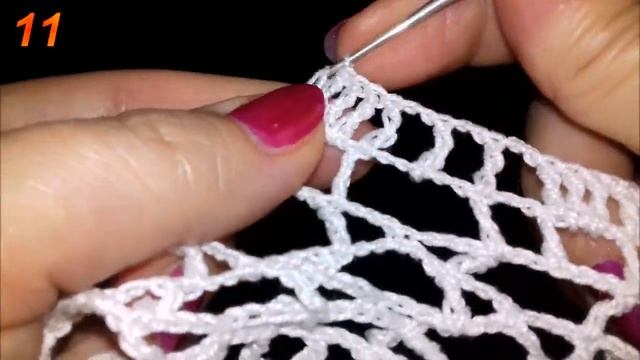 Овальная салфетка крючком "Розы для Наоми"Часть 2 смотреть онлайн