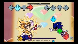 реакция sonic exe vs fleetway super sonic