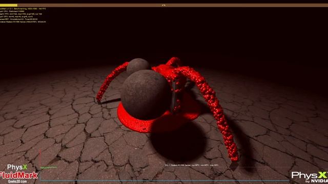 Geeks3D FluidMark смотреть онлайн