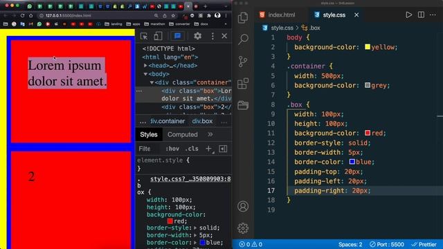 HTML CSS. Урок №3. Блочная модель смотреть онлайн