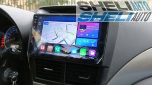 Установка и обзор штатной магнитолы на базе Android от компании SHELI AUTO для Subaru Forester