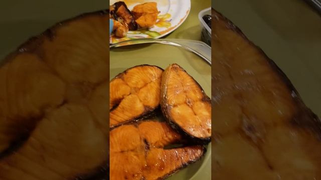 Семга гриль. Как с костра. смотреть онлайн