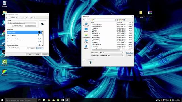 Changer son curseur de souris sur windows 10 смотреть онлайн
