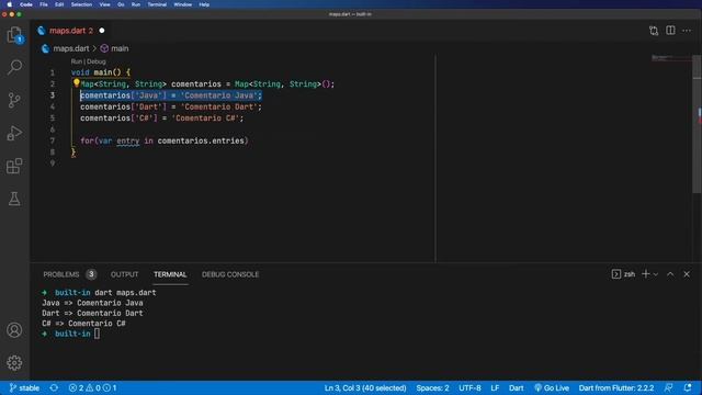 Dart - Curso Completo: Maps (Tipos integrados) смотреть онлайн