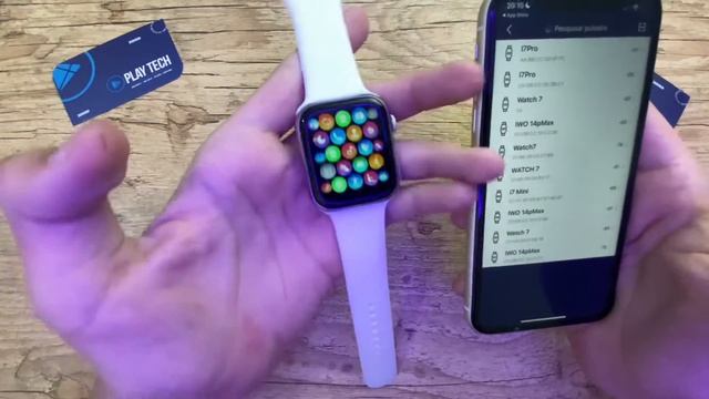 Como Conectar Smartwatch IWO 14 Pro Max (i7 pro max) смотреть онлайн