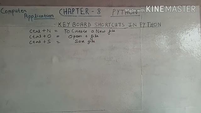 Keyboard shortcut in python language смотреть онлайн