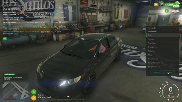 ЛУЧШИЙ БЮДЖЕТНЫЙ АВТОМОБИЛЬ ДЛЯ НОВИЧКА НА RADMIR RP - GTA V смотреть онлайн