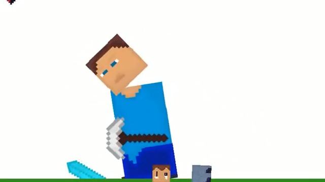 анимация про майнкрафт Рисуем мультфильмы 2 смотреть онлайн