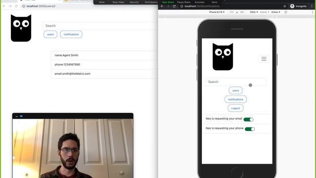 WhoYou - Full Stack React+Django Application смотреть онлайн