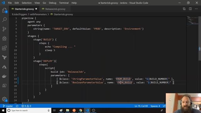How to trigger downstream jobs with Jenkins pipeline смотреть онлайн