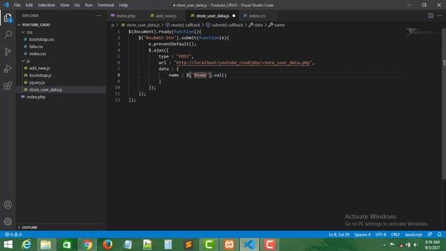 php crud project part 2 смотреть онлайн