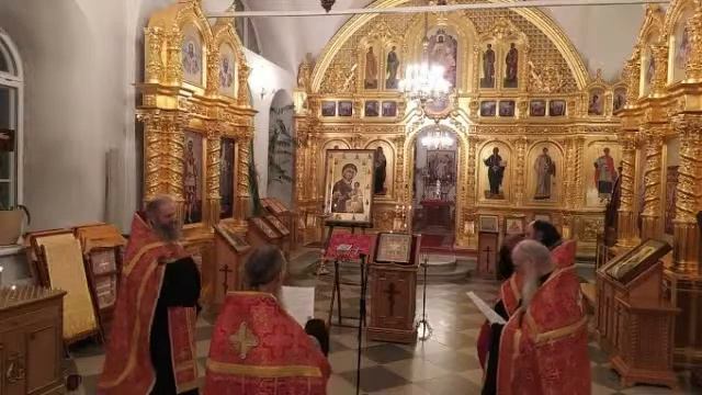 Прп. Макария Великого, Египетского. Вечернее богослужение. смотреть онлайн