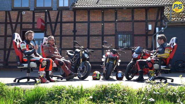 Ducati Streetfighter 1098 S Vs. Ducati 1299 Streegale Vs. Ducati Streetfighter V4 S