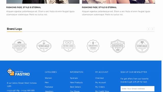 Fastro E-Commerce Bootstrap Responcive Template | Themeforest Download смотреть онлайн