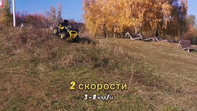 Детский квадроцикл Qwatro 4х4 XMX607 полный привод (Toyland) смотреть онлайн