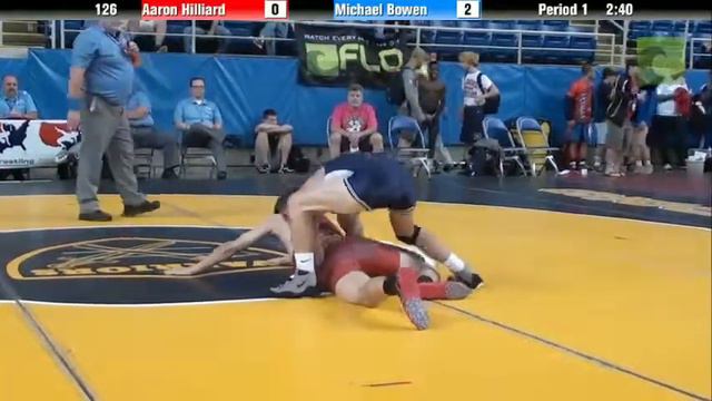 126 Aaron Hilliard vs. Michael Bowen смотреть онлайн