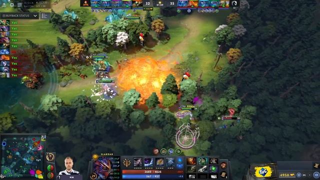 САМЫЙ СУМАСШЕДШИЙ МАТЧ КВАЛ НА ИНТ \ Team Liquid против  Chicken Fighters