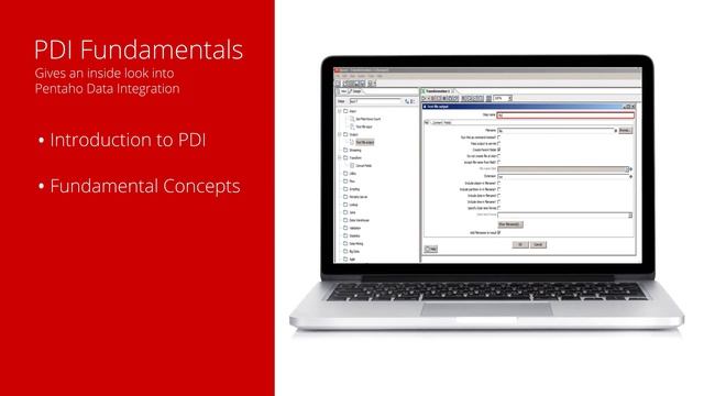 Course Overview: Pentaho Data Integration Fundamentals смотреть онлайн