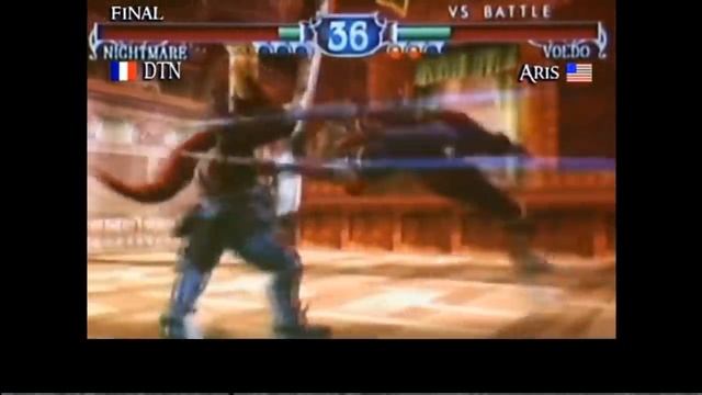 [Soul Calibur 2] WGC 2004 Grand Finals - Aris (Voldo) vs DTN (Nightmare) смотреть онлайн