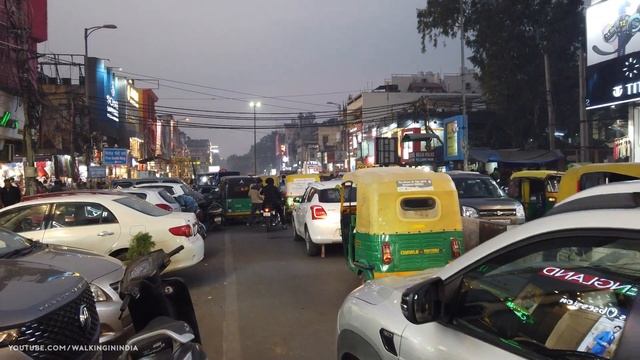 4K SOUTH DELHI WALK TOUR | WALKING Towards LAJPAT NAGAR, NEW DELHI, INDIA | WALKING IN INDIA смотреть онлайн