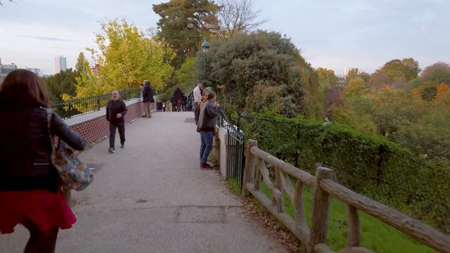 Buttes Chaumont - Paris 4K смотреть онлайн