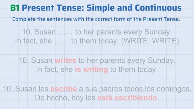 Practice makes perfect / Present Simple / Present Continuous / Practice Exercises смотреть онлайн