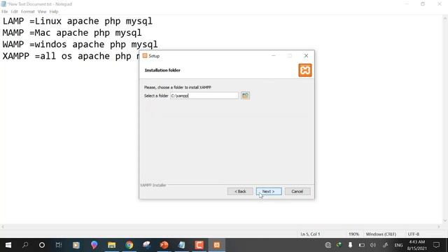 What we need to learn php? And setup xampp смотреть онлайн