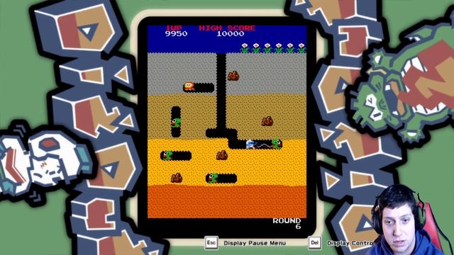 Arcade Game: DIG DUG Is A Classic! (1982) | Retro Games #3 смотреть онлайн