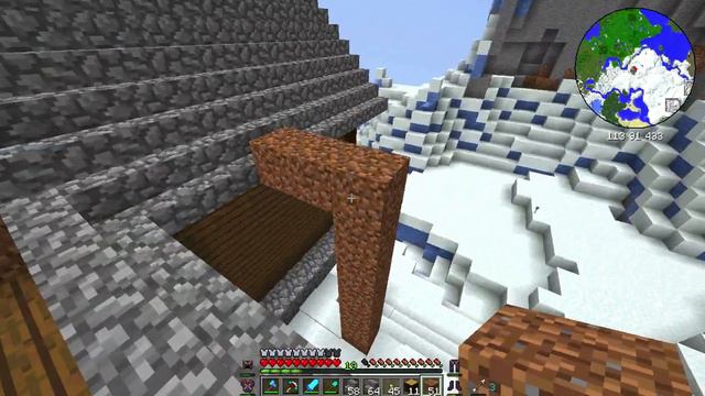 Hexxit Let's Play-Ep.13  How To Make A House Themed To Skyrim