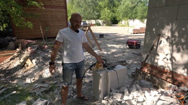 Как сделать U-блоки из газобетона своими руками. "Строй и Живи". смотреть онлайн