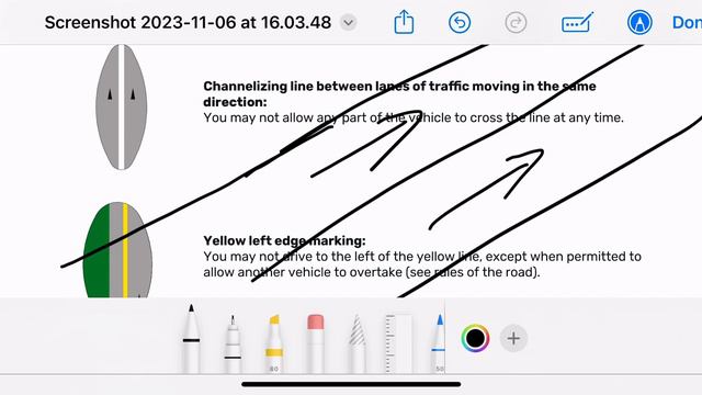 K53 Important road markings for learners licence test смотреть онлайн