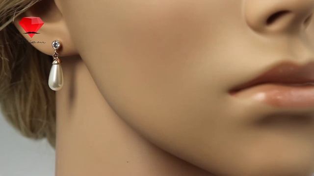 Bije.ru: Каплевидные серьги из искусственного жемчуга Kym (Ким) смотреть онлайн