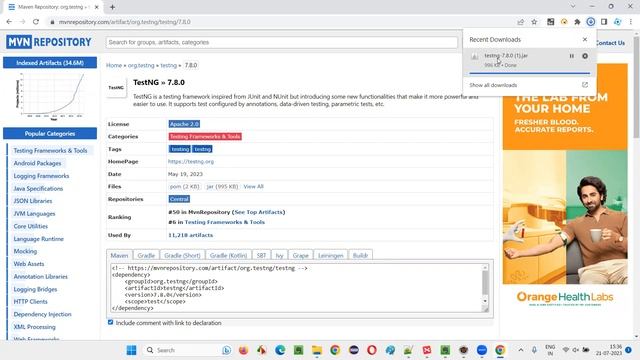 How to download testng jar file (Selenium Interview Question #508) смотреть онлайн