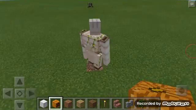 Как сделать железного голема в майнкрафт PE смотреть онлайн