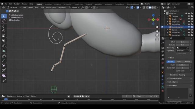 V5.2 Blender 3.1 Butterfly Part 2 Bezier Curves смотреть онлайн
