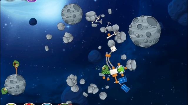 Angry Birds Space 8-2 Beak Impact 3 Star смотреть онлайн