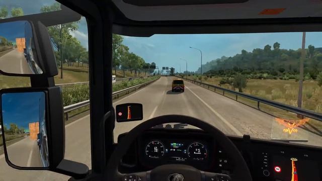 Euro Truck Simulator 2 - Негабаритный перевозчик - Palermo - Catania смотреть онлайн
