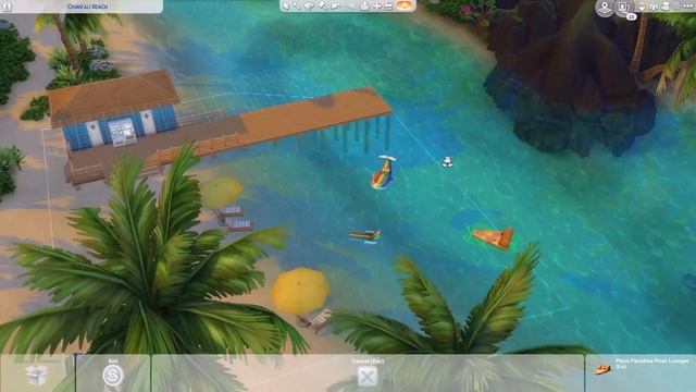 Lively Family Beach ? | Speed Build - The Sims 4 смотреть онлайн