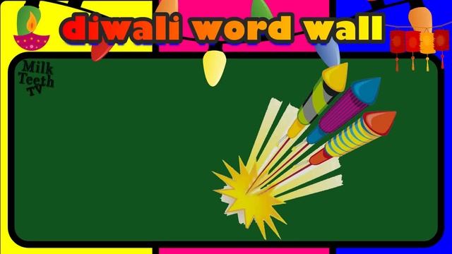 Diwali Vocabulary With Pictures | Important Diwali Words | Diwali Word Wall | Common Items Of Diwal