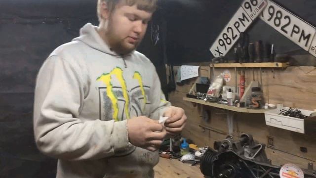 Как собрать мотор 1e40qmb (2т двигатель) Установка спортивного вариатора и ремня смотреть онлайн