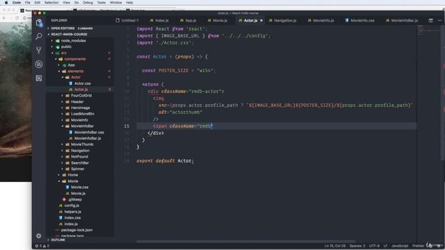 Beginner React course.Create a Movie Web App(4 Finishing the components for the Movie page - part 2 смотреть онлайн