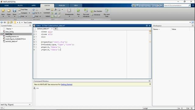 Extract data from a matlab figure file смотреть онлайн