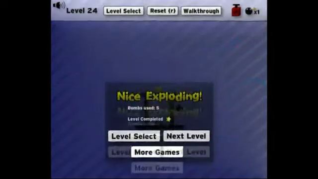 Скинуть шарики динамитом / Blow Things Up / www.allgames.cc смотреть онлайн
