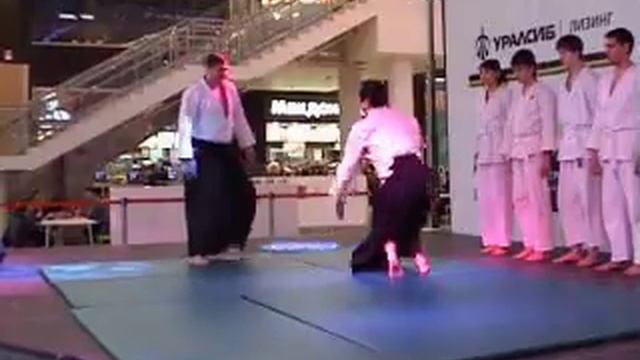 Демонстрация Айкидо в МЕГЕ 2 (вид сбоку) смотреть онлайн