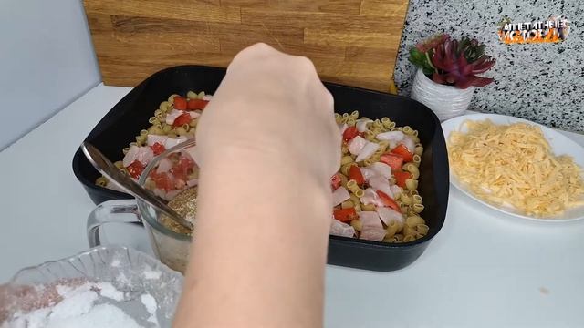 Запекаем макароны с сыром в духовке смотреть онлайн