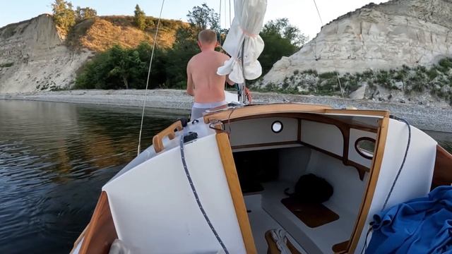[5] Саратов - Камышин на яхте ФОЛЬКБОТ 15 смотреть онлайн