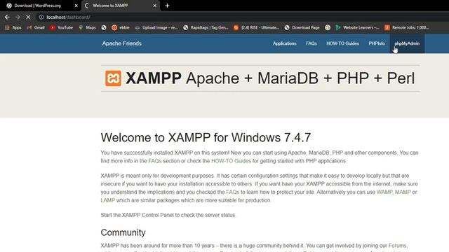 how to setup wordpress on localhost pt1 смотреть онлайн