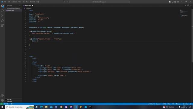Programming Simple User Form With PHP | Database Managment | TablePlus | Laragon смотреть онлайн