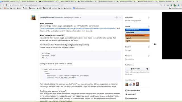Kubernetes SIG Auth 2019-06-12 смотреть онлайн