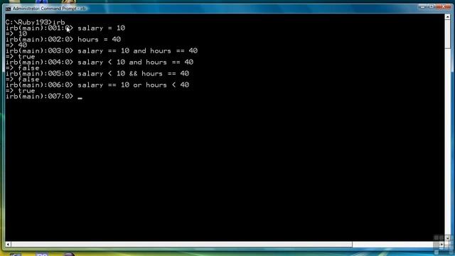 Ruby Programming Tutorial | Logical Operators And Expressions смотреть онлайн
